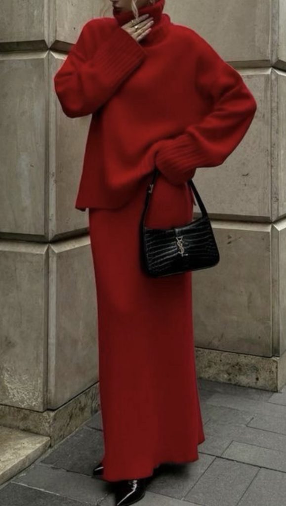 Red Paris Winter Outfit Ideas