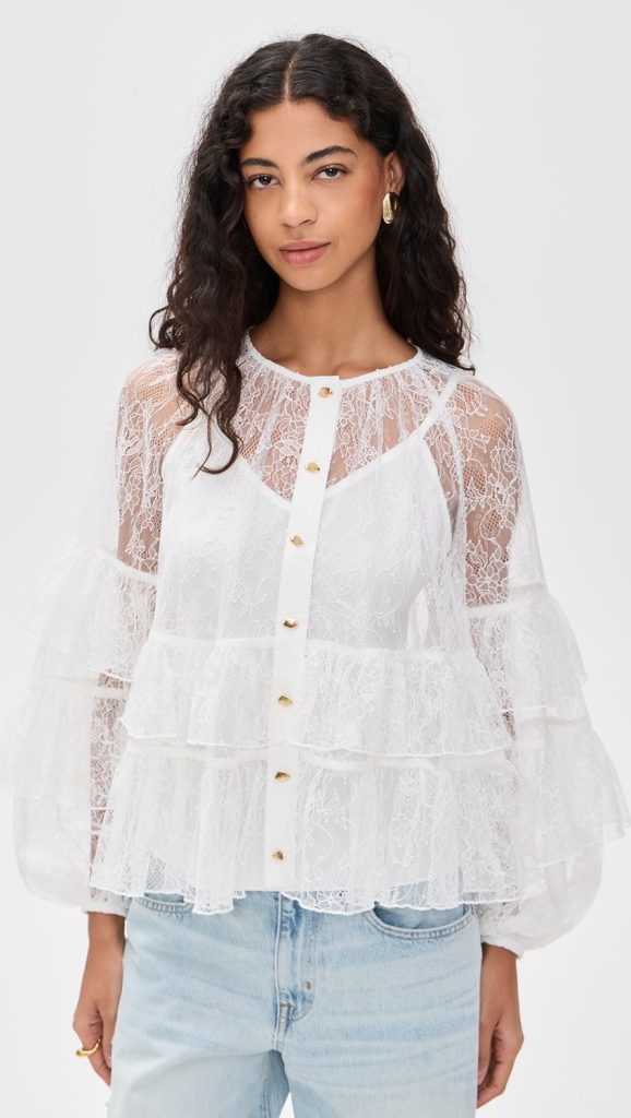 lace Romantic Top