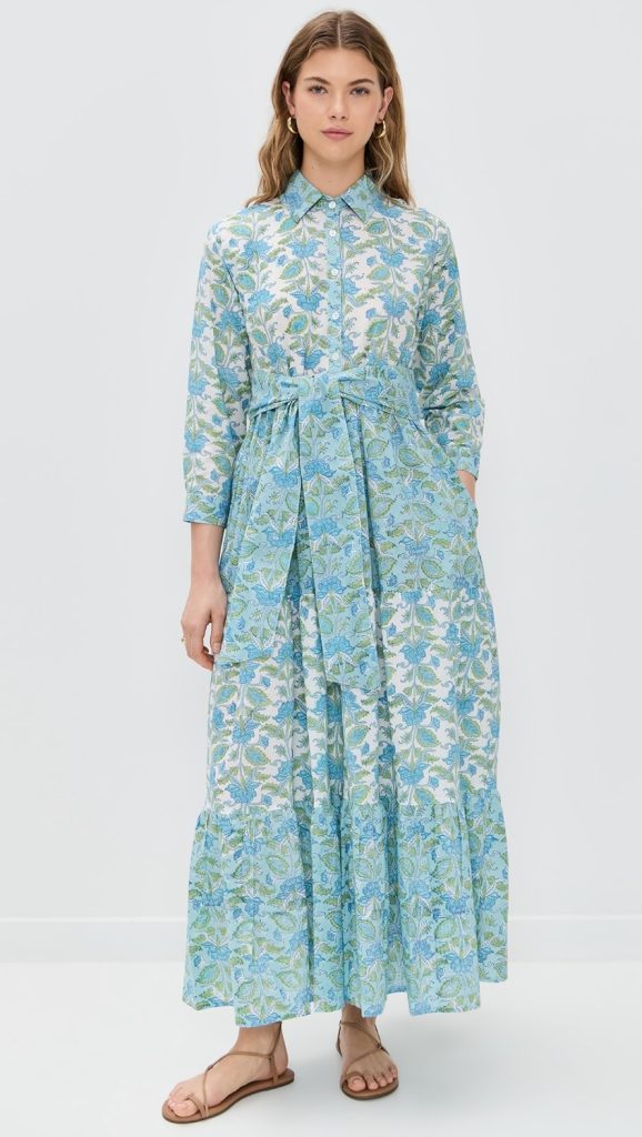 Flowy Maxi Dress Cute Baby Shower Outfits for Guests