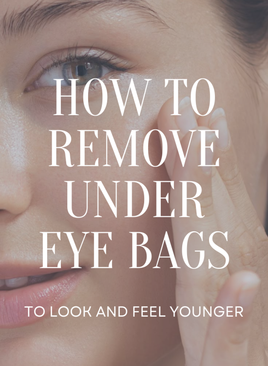 How to Remove Eye Bags