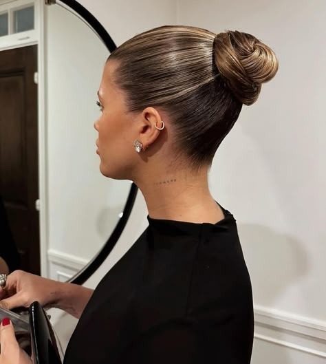 How to Do a Slick Back High Bun