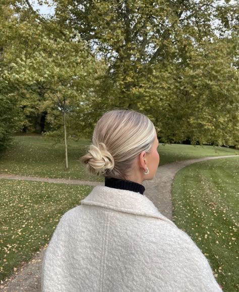 How to Do a Slick Back Low Bun