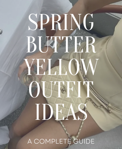 How to Style Butter Yellow Outfits