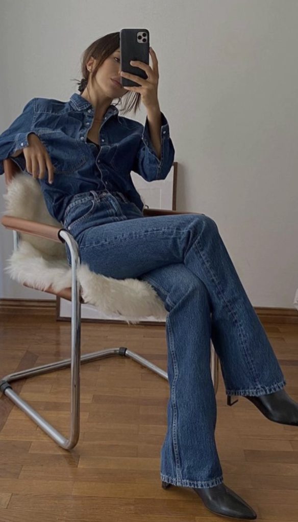 Denim on Denim Chic Spring Outfit Ideas