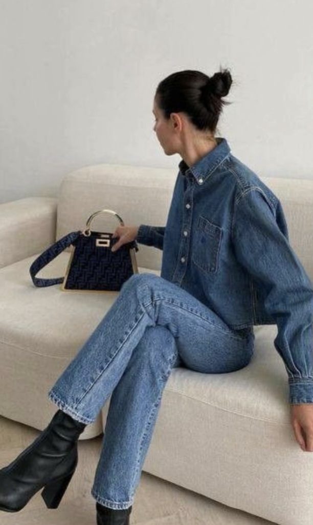 Denim on Denim Chic Spring Outfit Ideas