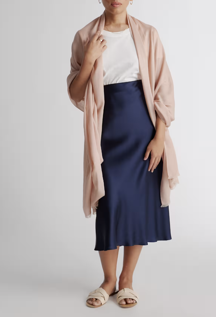 How to Wear a Silk Scarf to Work