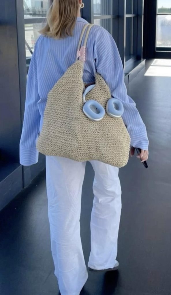 Blue Button Down Spring Travel Outfits