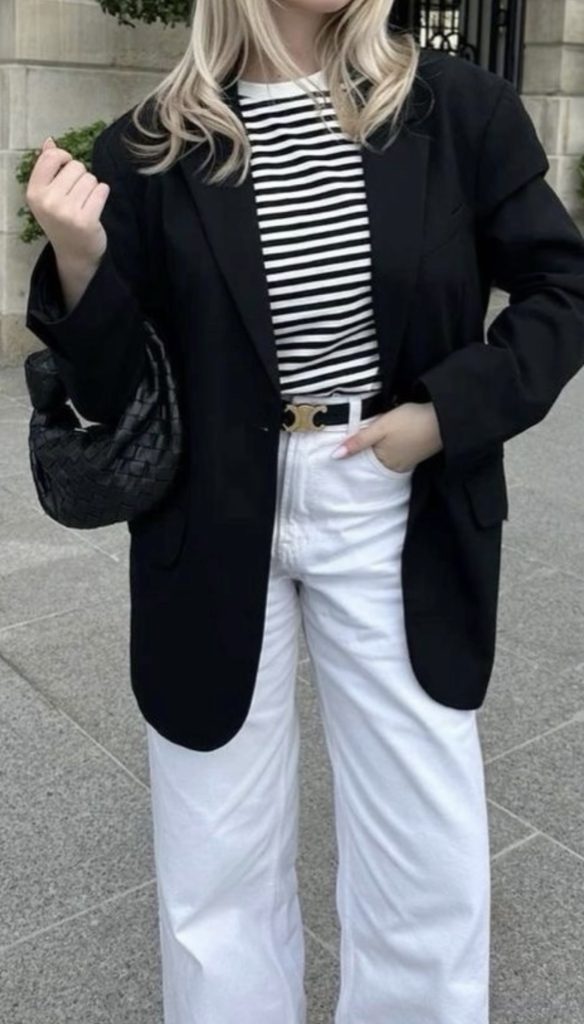 White Jeans April Outfits