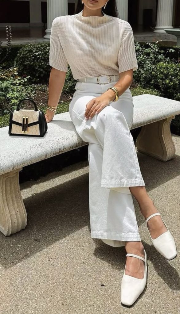 White Jeans Outfits