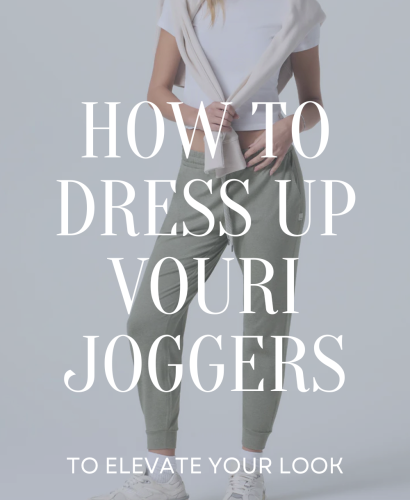 How to Dress Up Vouri Joggers