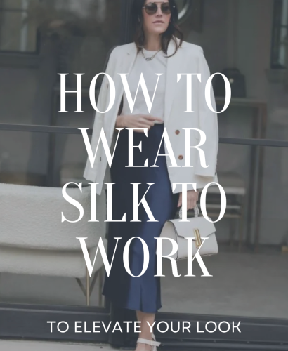 How to Wear Silk to Work