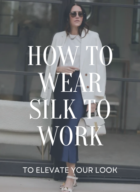 How to Wear Silk to Work