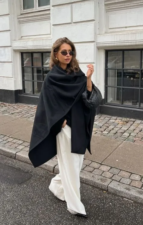How to Style Long Shawls Elegantly