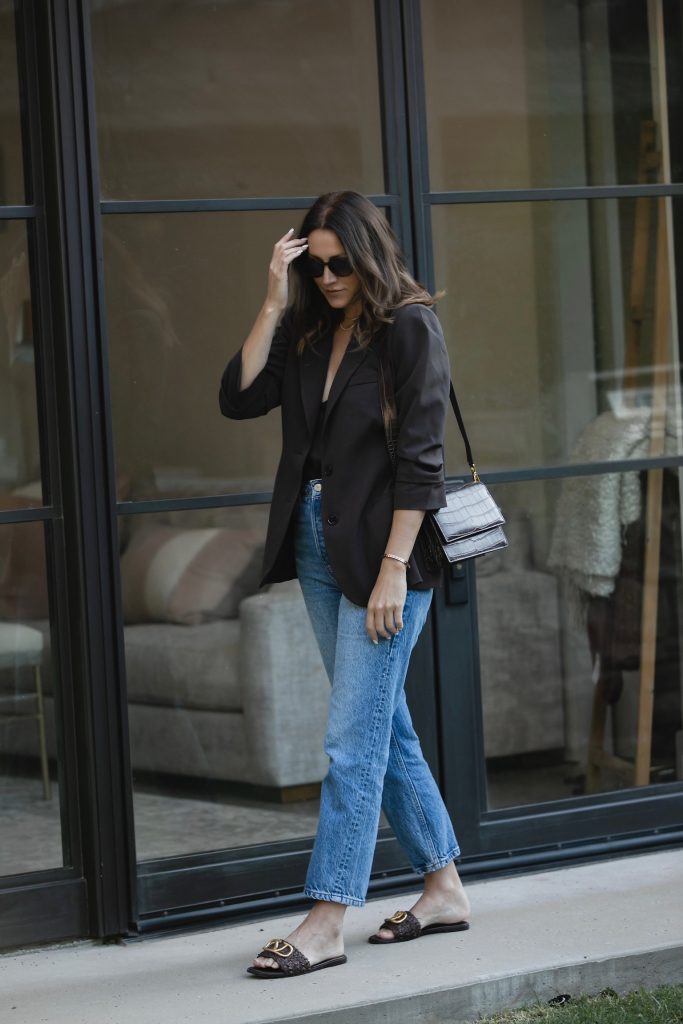 Oversized blazer outfit to Look Expensive