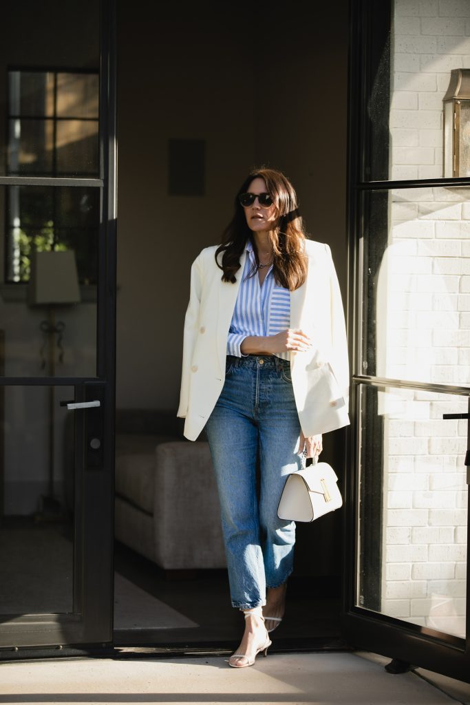 Oversized blazer outfit
