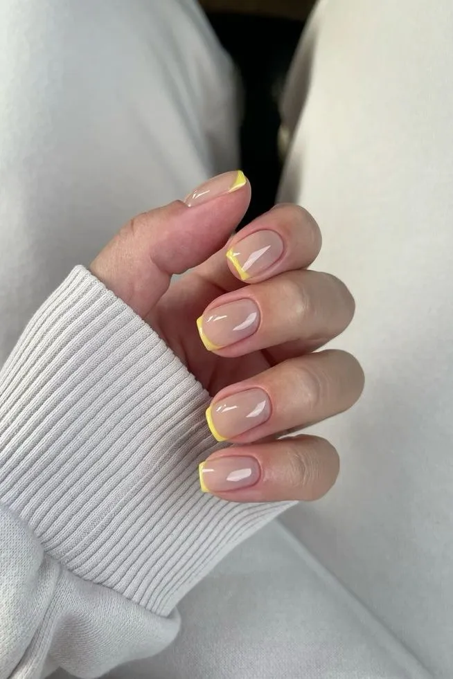 Square French Tips