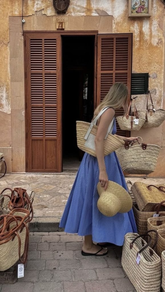 Pop of Blue Outfits