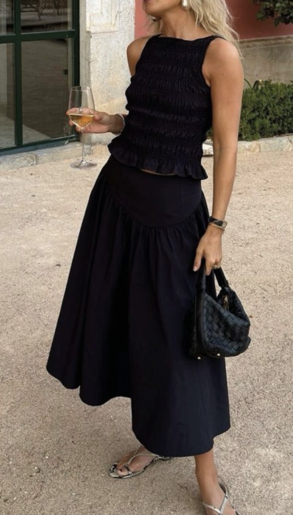 Black Dress Summer Outfits