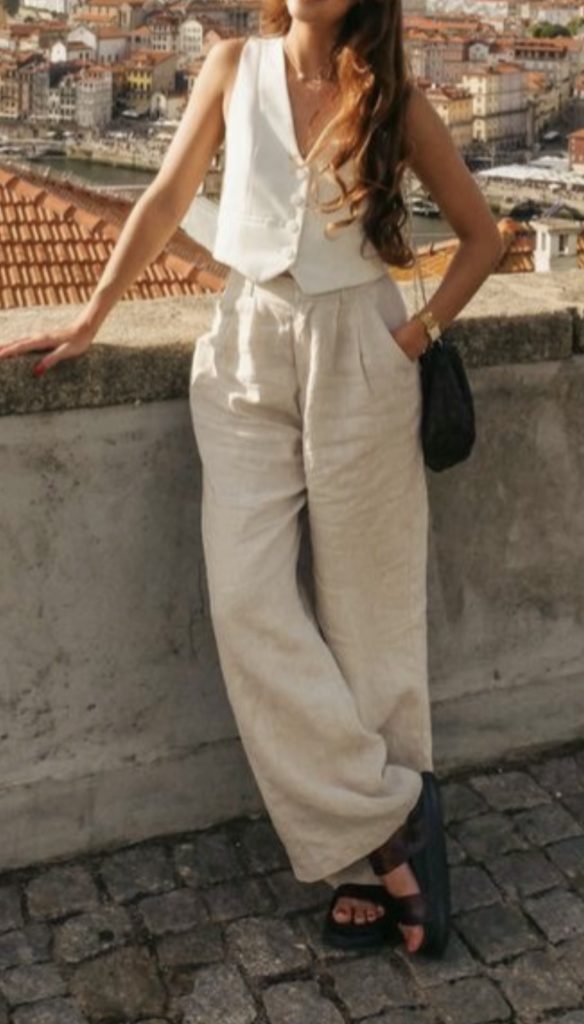 Vest European Summer Outfit Ideas