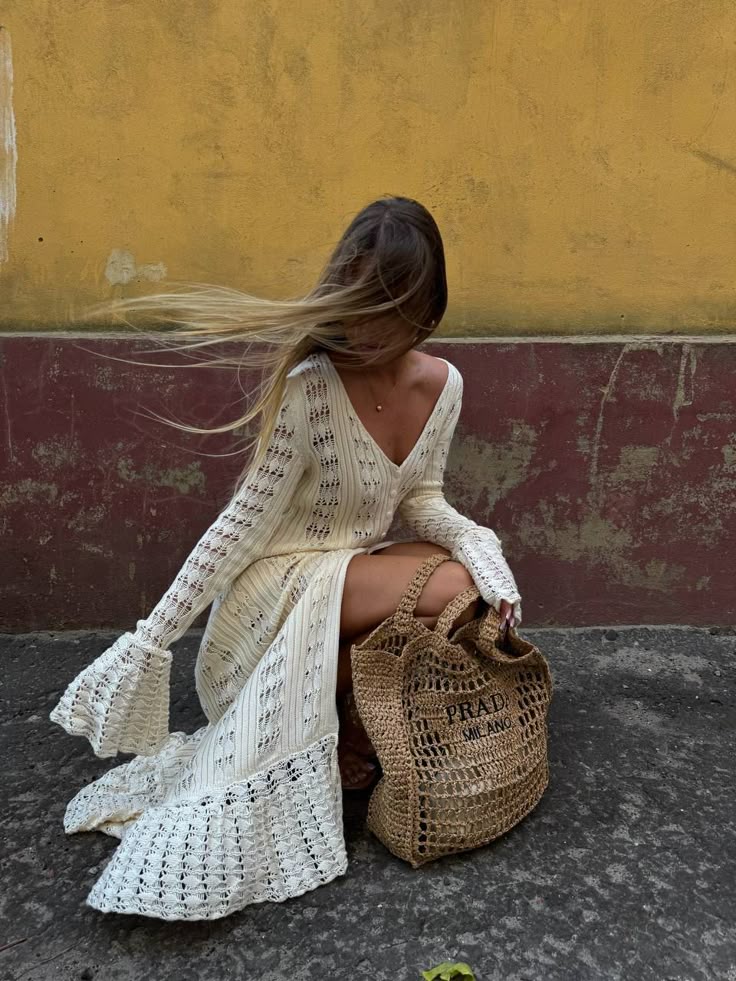 Boho-Chic Crochet outfit