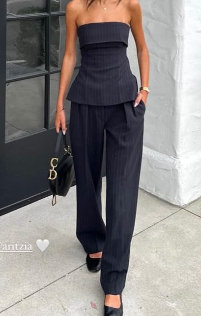 Monochrome Minimalist Concert Outfit