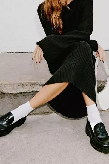 Office loafers outfit idea