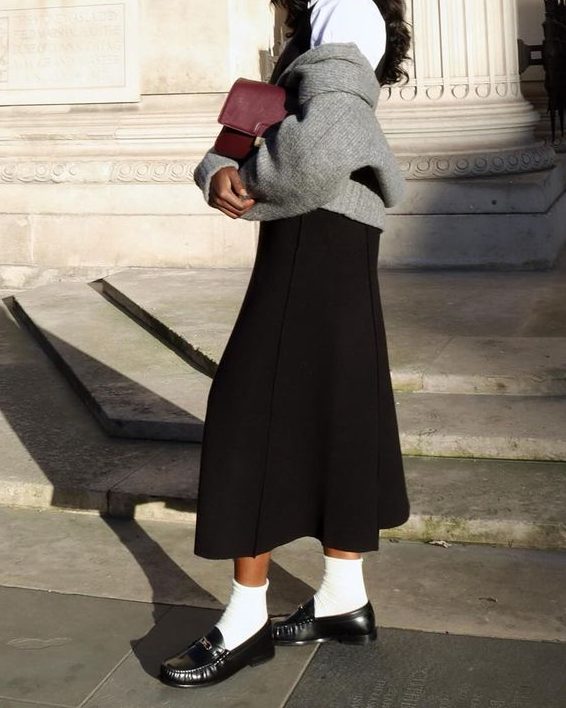 Office loafers outfit