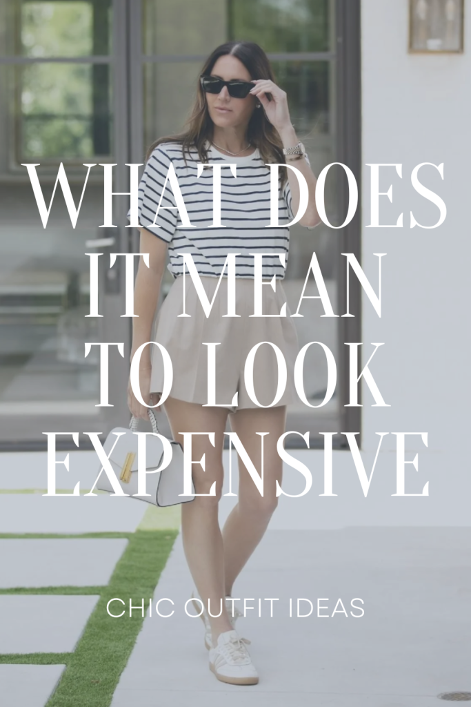 What Does It Mean to Look Expensive