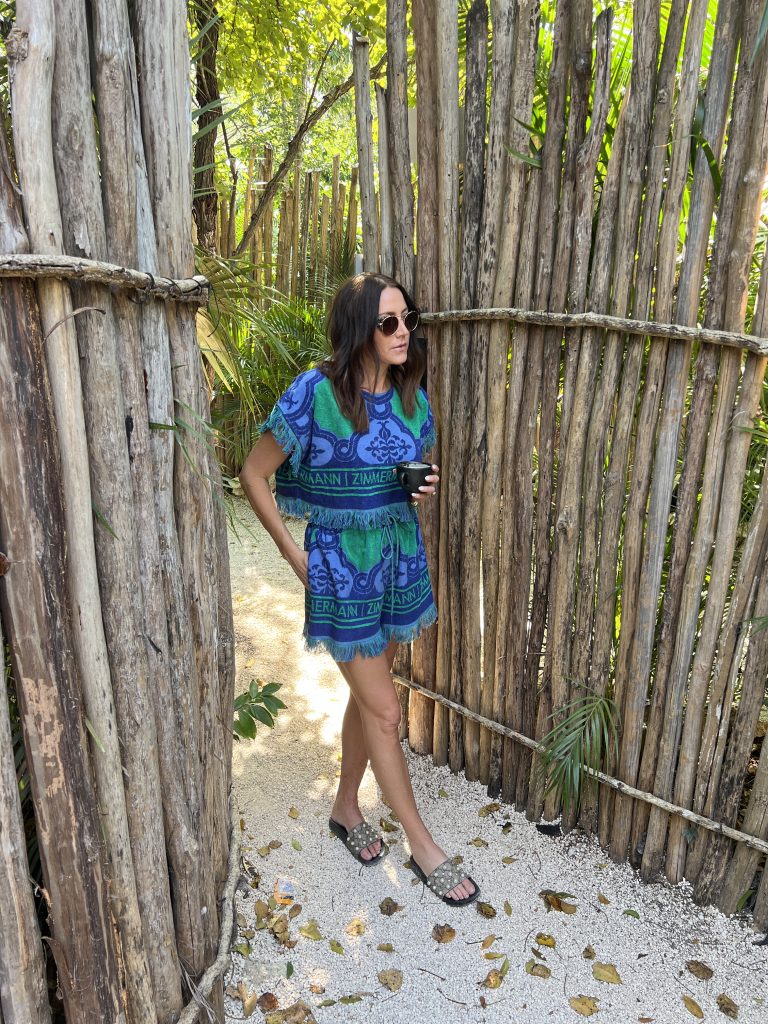 matching set vacation outfit