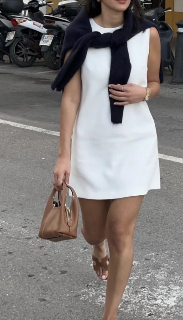 Casual White Dress Outfit