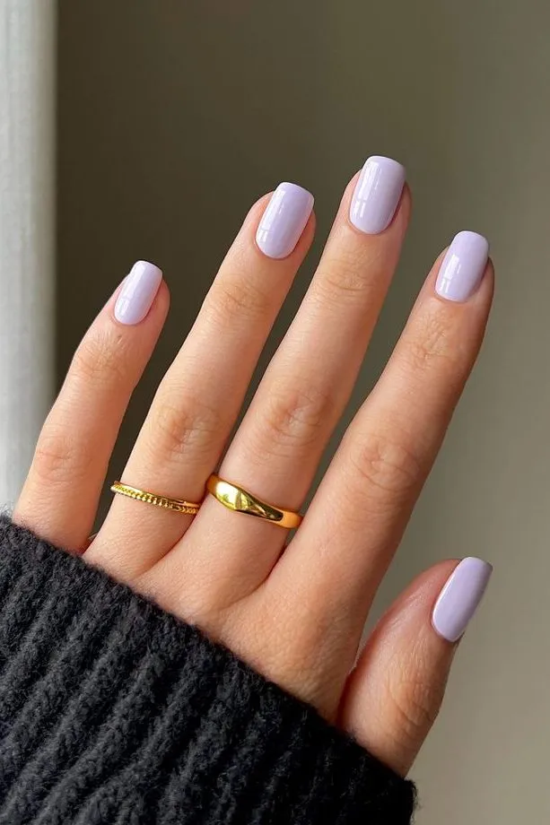 lavender nails for summer