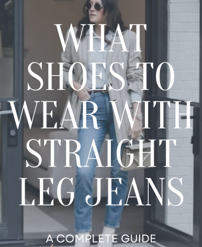 What Shoes to Wear With Straight-leg Jeans