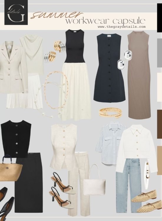 Summer Work Capsule Wardrobe