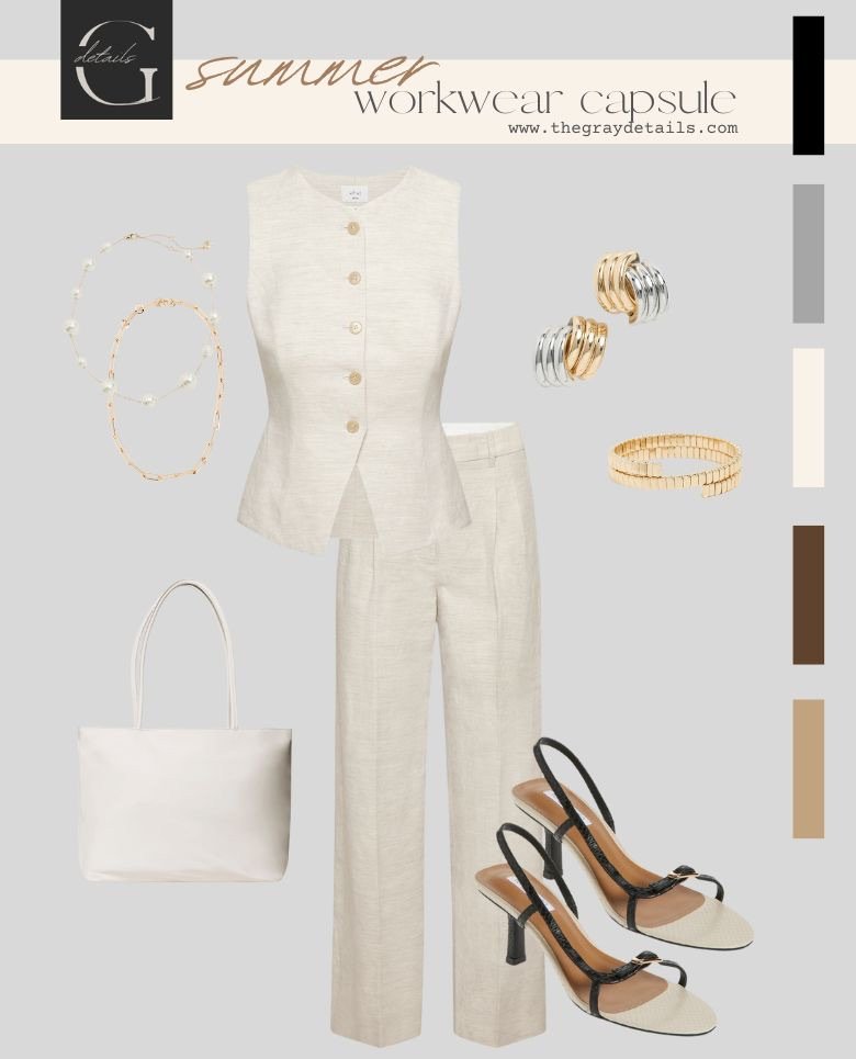 Monochrome Suit Capsule Outfit