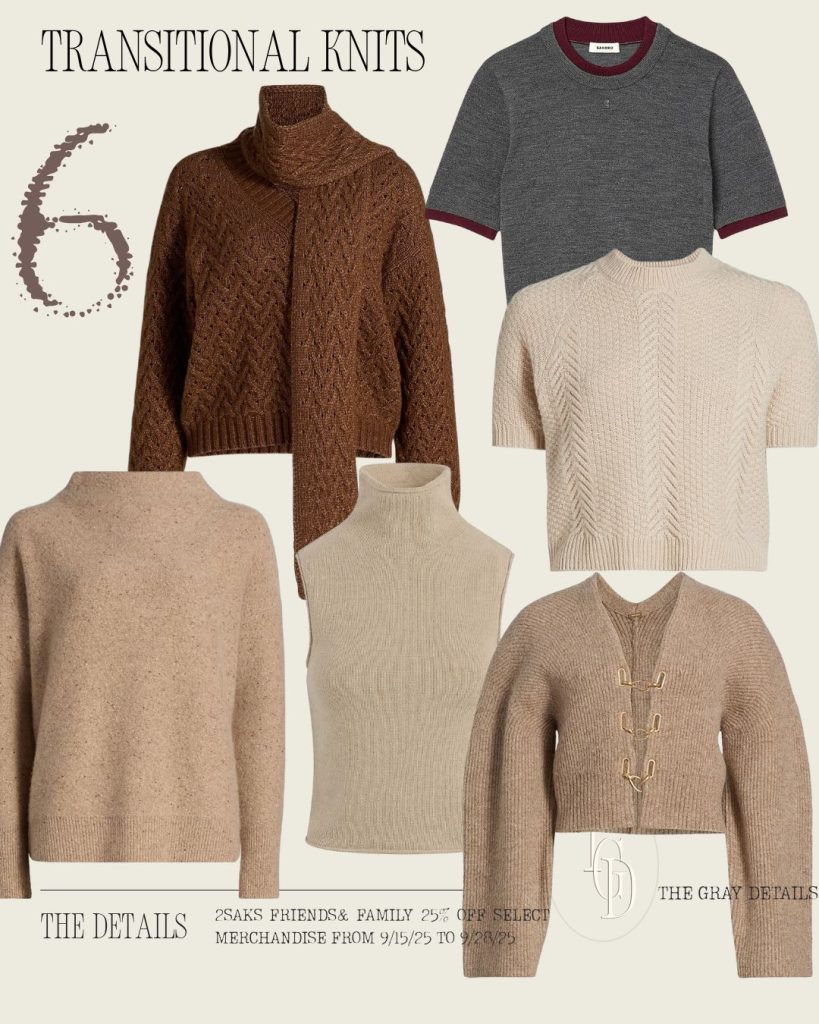 Transitional Knits | classic fall staples