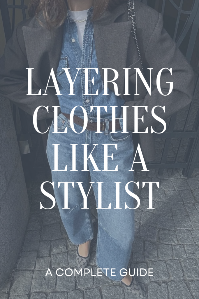 Layering Clothes Like A Stylist