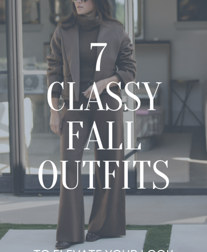 7 Classy Fall Outfits