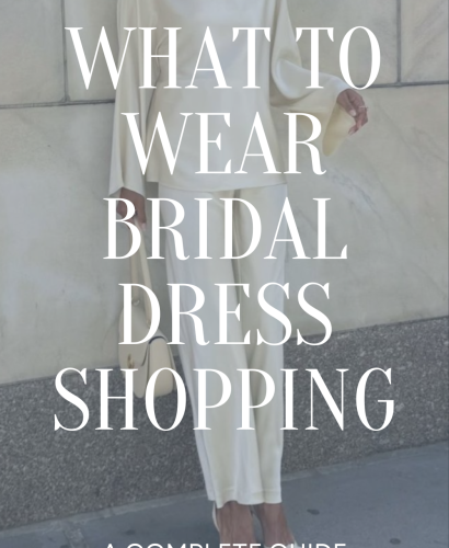 What to Wear Bridal Dress Shopping
