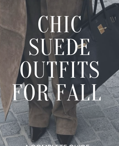 Chic Suede Outfits for Fall