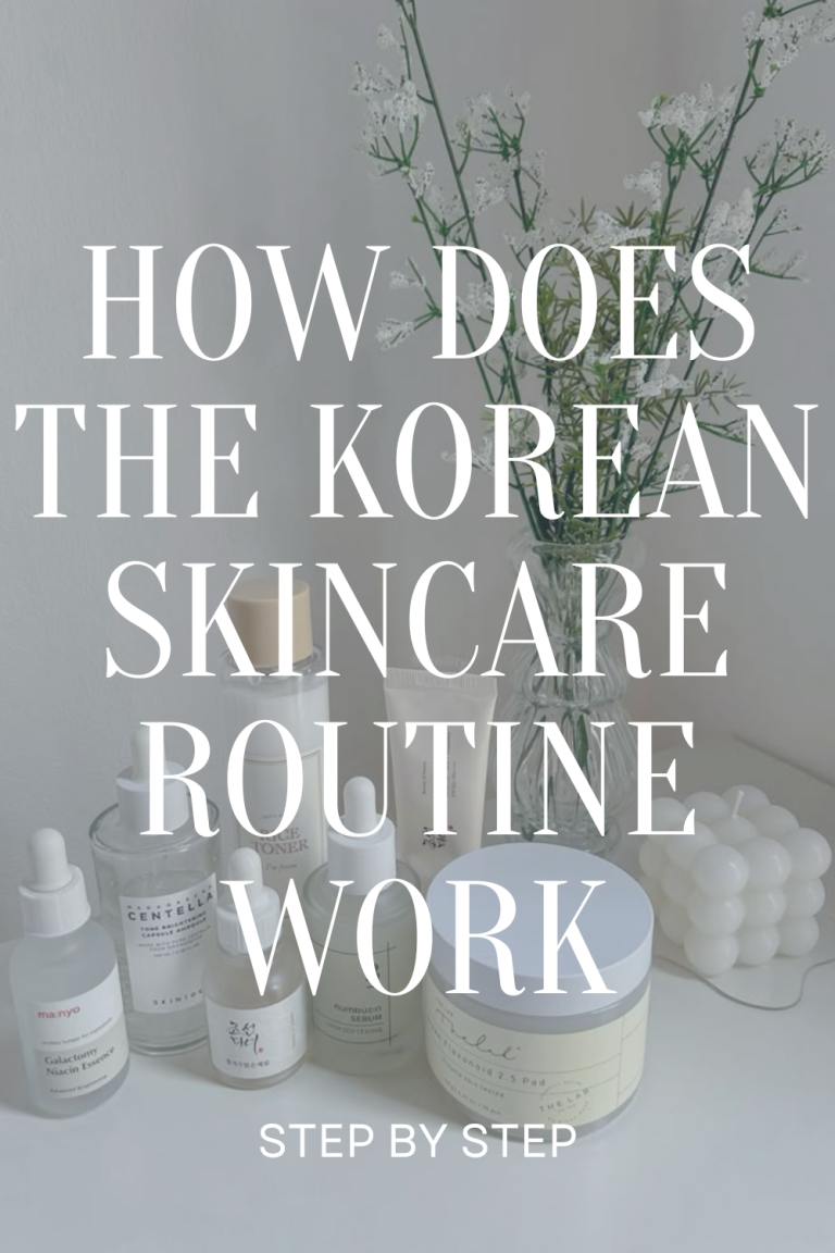 Korean Skincare Routine - the gray details