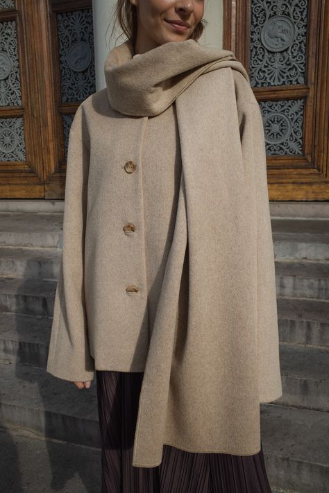 Tailored Wool Coat for winter