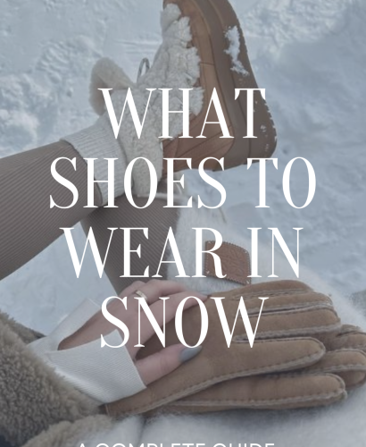 What Shoes To Wear In Snow
