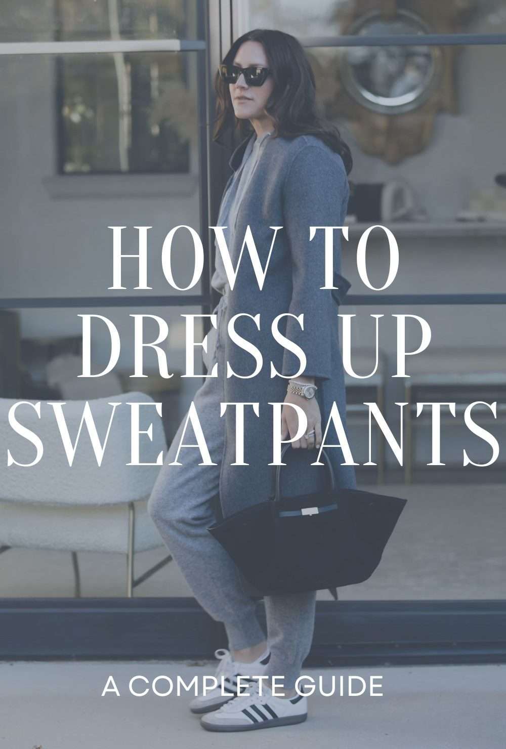 How To Dress Up Sweatpants