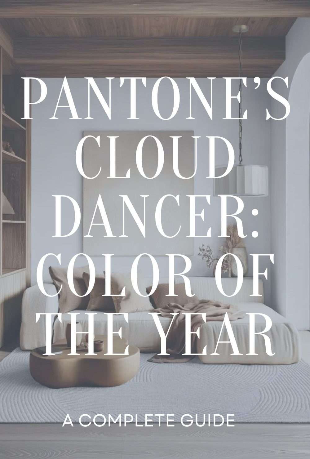 Cloud Dancer Color of the Year
