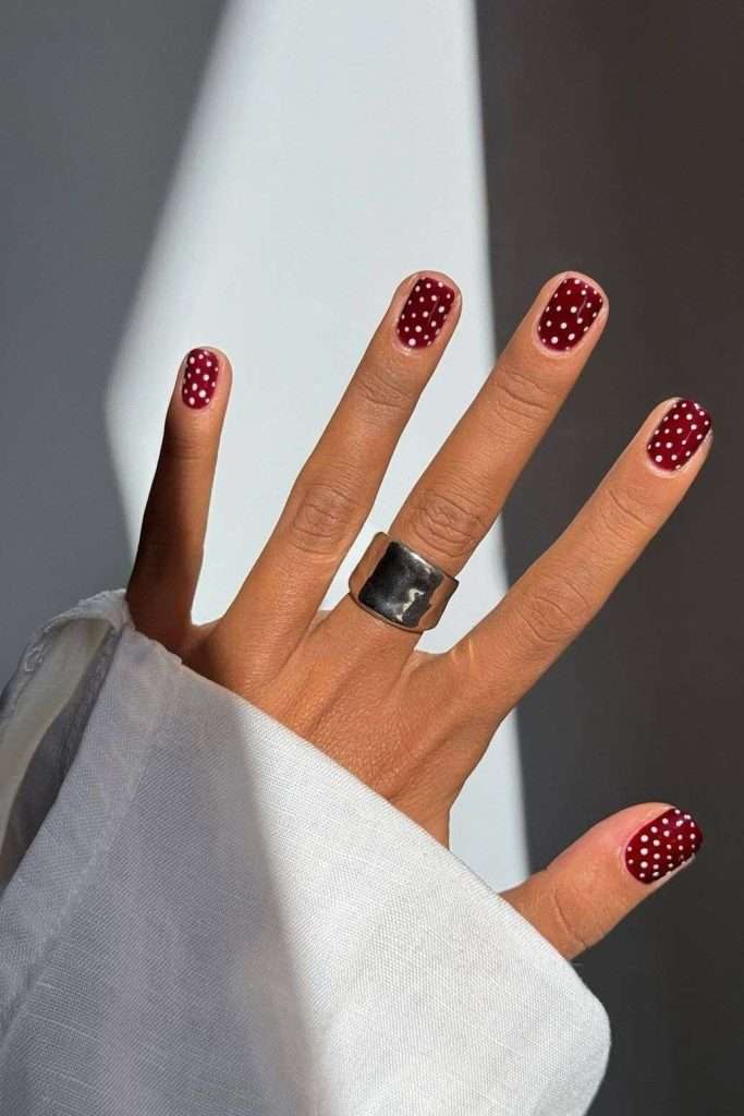 Polka Dot Nails