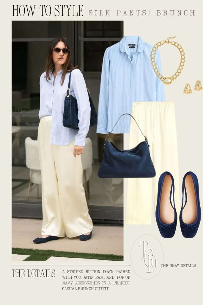 What To Wear With Silk Pants