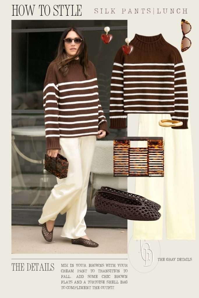 How To Style Silk Pants