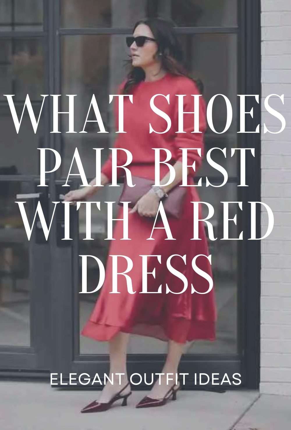 What Shoes To Wear With Red Dress