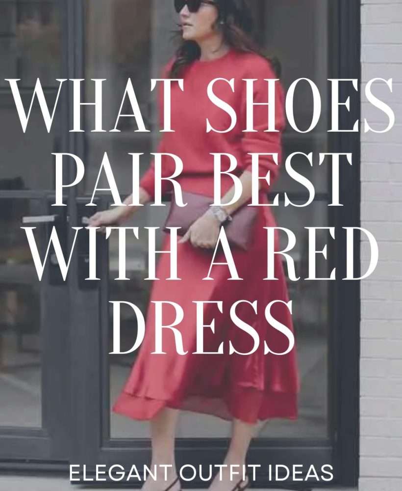 What Shoes To Wear With Red Dress