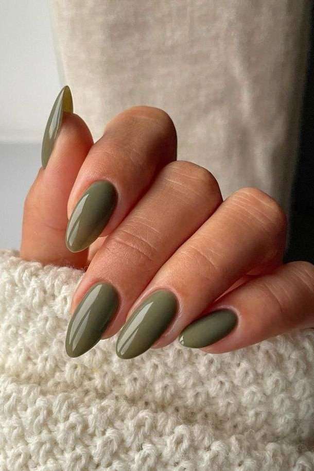 green 2026 Nail Color Trends